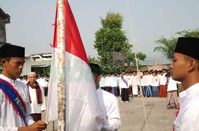 Upacara Hari Santri Lirboyo